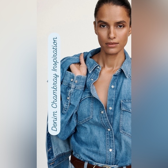 GAP Denim Jacket Dark Wash Size M - Picture 8 of 8